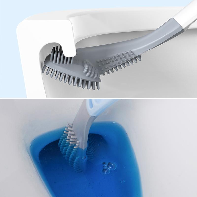 Maliben Longer Grip Flexible Silicone Golf Toilet Brush