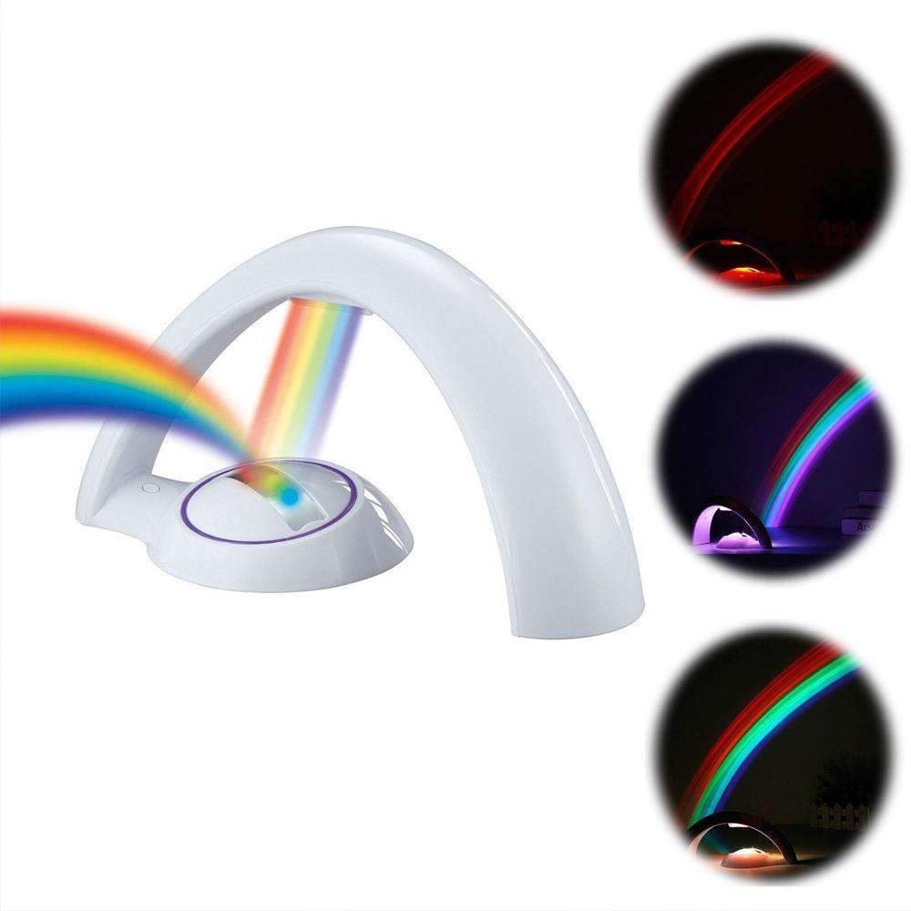 Maliben | Rainbow Night Light - See A Magic Rainbow Appear In Your Room