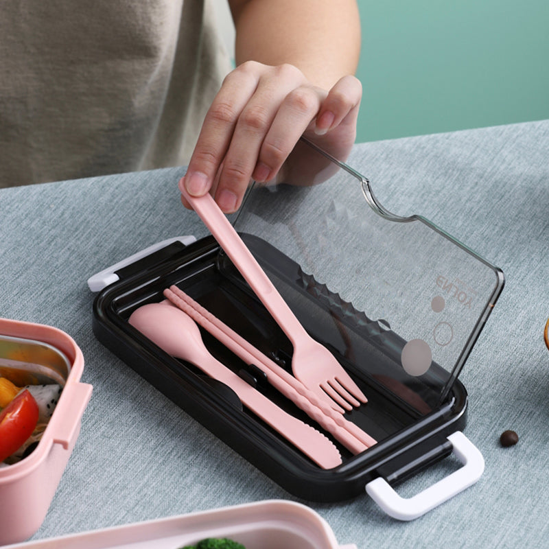 Maliben | Portable Three Stackable Lunchbox