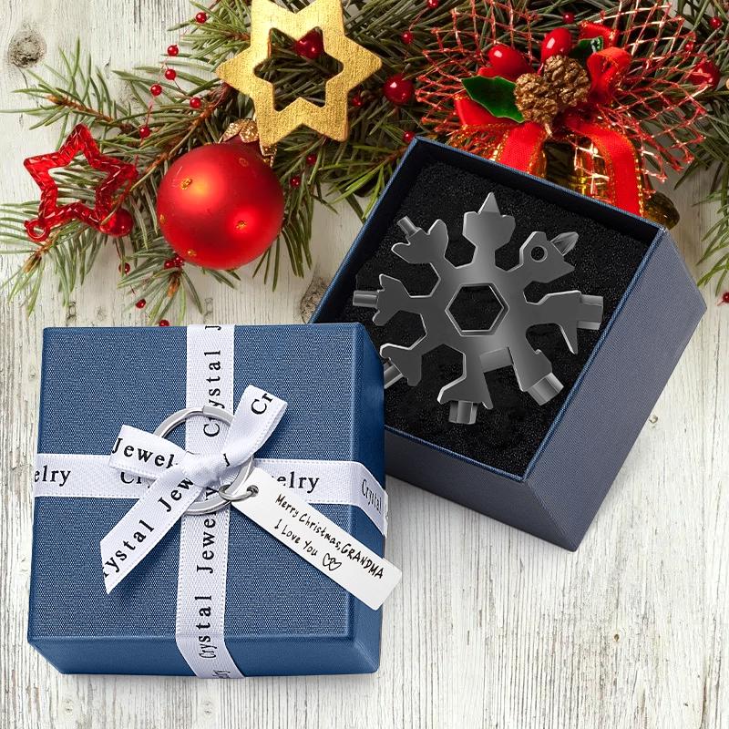 Maliben | š„Saker 18-In-1 Stainless Steel Snowflake Multitool