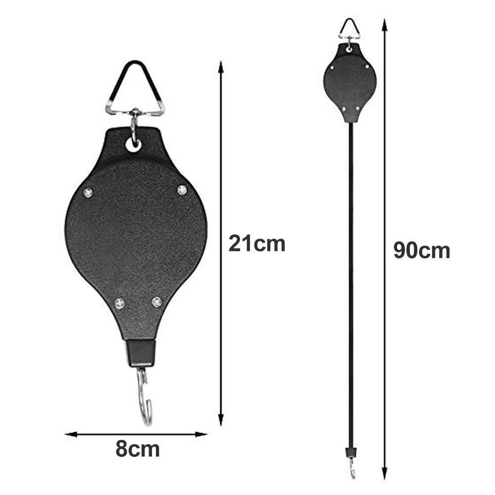Maliben | Retractable Hook, Plant Pulley For Garden Pots And Bird Feeders