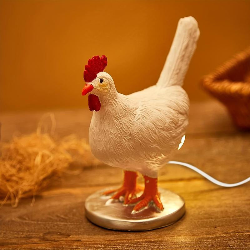 Maliben | Creative Chicken And Duck Shape Decorative Table Lamp