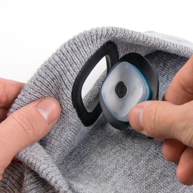 Maliben | Removable Led Headlamp Beanie Hat