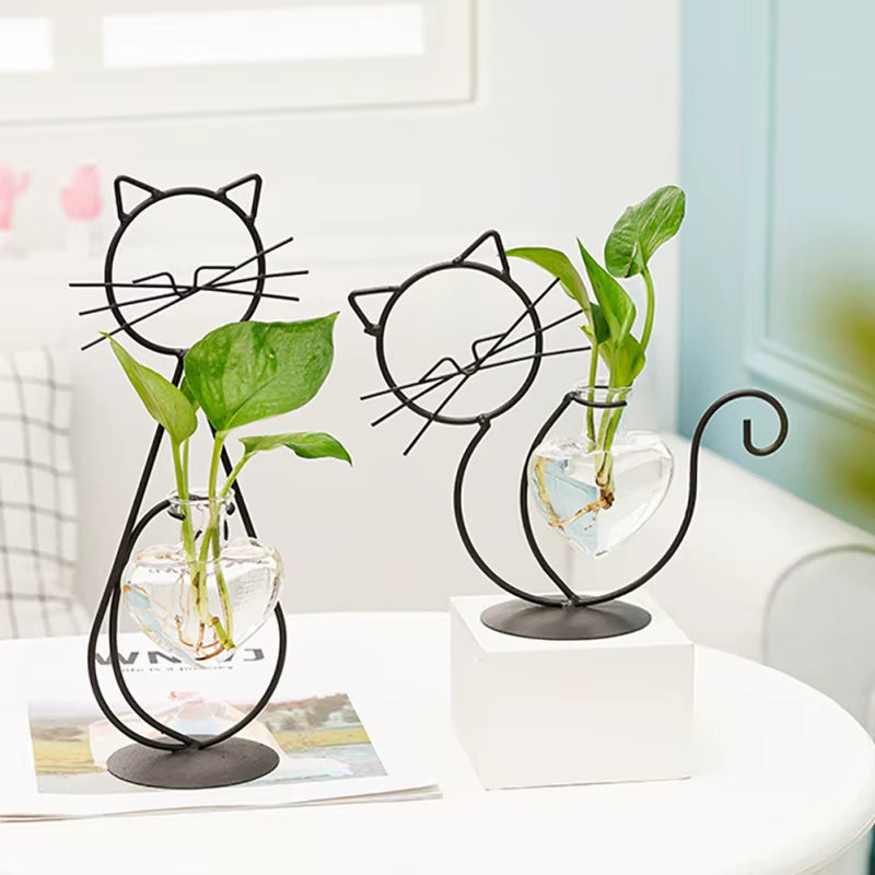 Maliben | Creative Miniature Cat Shaped Plant Vase