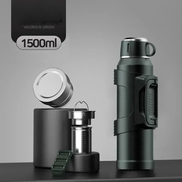 Maliben Stainless Steel Heavy Duty Travel Hiking Thermos