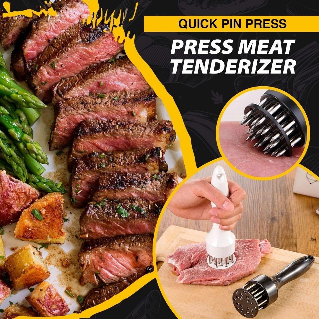 Maliben | š„©Multi-Function Stainless Steel Quick Press Meat Tenderizer