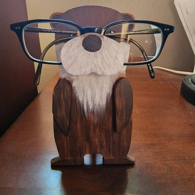Maliben | Wooden Glasses Stand With Animals