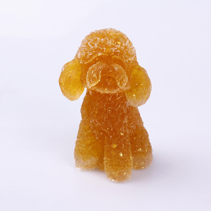 Maliben | Natural Crystal Poodle Gemstone Decoration