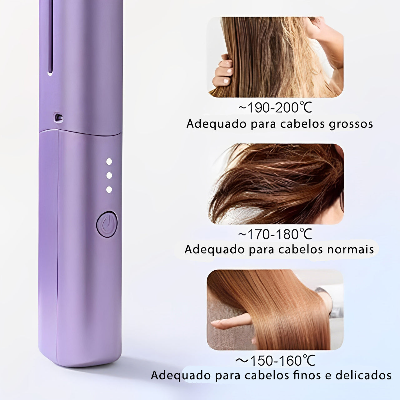 Maliben | Glatzza MIni-Smoothing Brush — Silky Smooth Dream Hair in 60 Seconds That Captivates All Eyes!