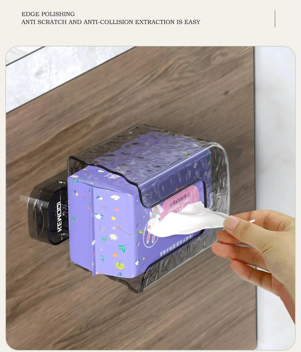 MaliBen | Glowfix Wall Tissue Holder — No More Chaos, Your Bathroom Will be Stylish, Clean, And Totally Relaxing!