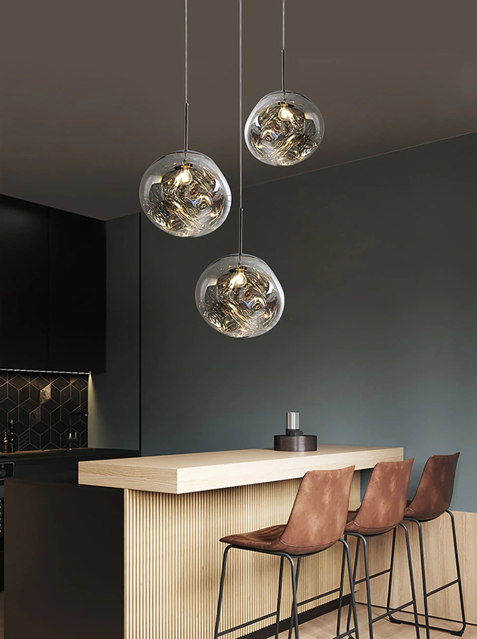 Maliben | Chicglow Pendant - Luxury Led Hanging Light For Home