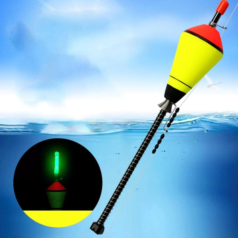 Maliben | High-Sensitivity Automatic Fishing Float With Durable High-Carbon Rod