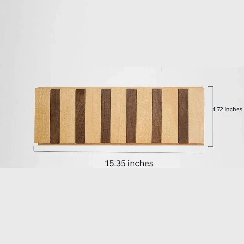 Maliben | Wooden Wall Mounted Coat Rack And Coat Hook