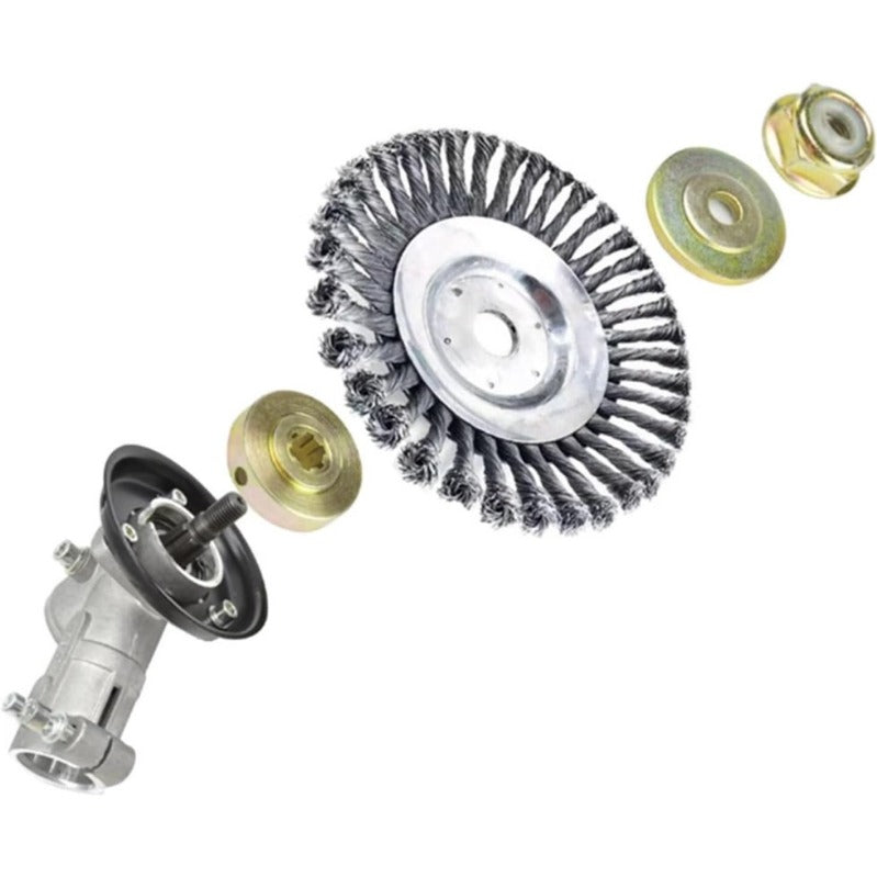 Maliben | Universal Steel Wire Trimmer Brush Head