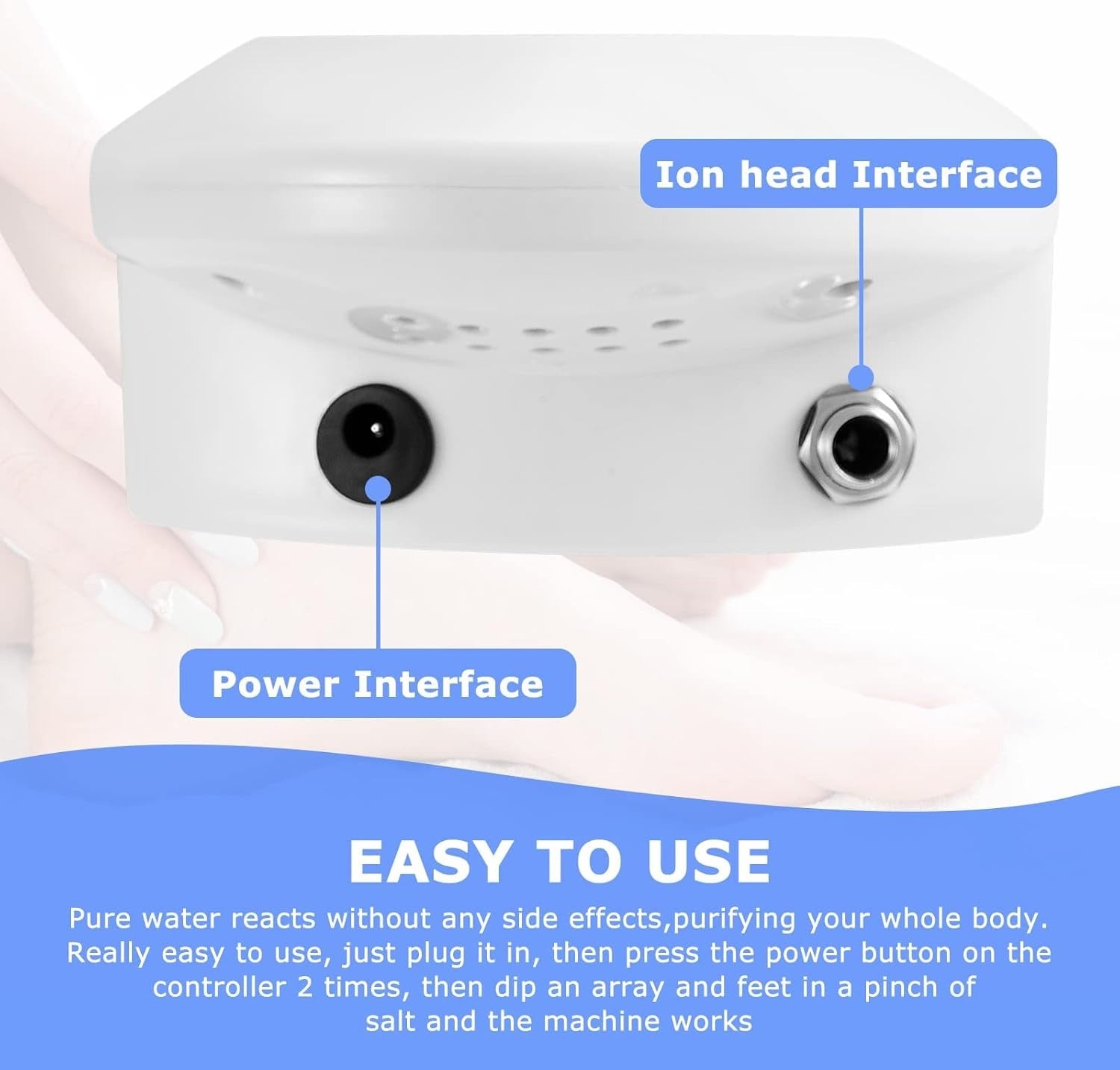 Maliben | Ionic Detox Foot Spa | Professional-Grade, Energy Boosting & Deep Cleanse For Home Use