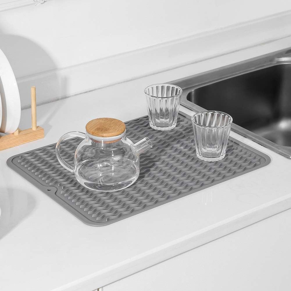 Maliben | Küchenwella Silicone Kitchen Mat | Heat Resistant & Non-Slip | Dish Mat, RefrigeraTor & Drawer Liner | Bpa-Free & Easy to Clean