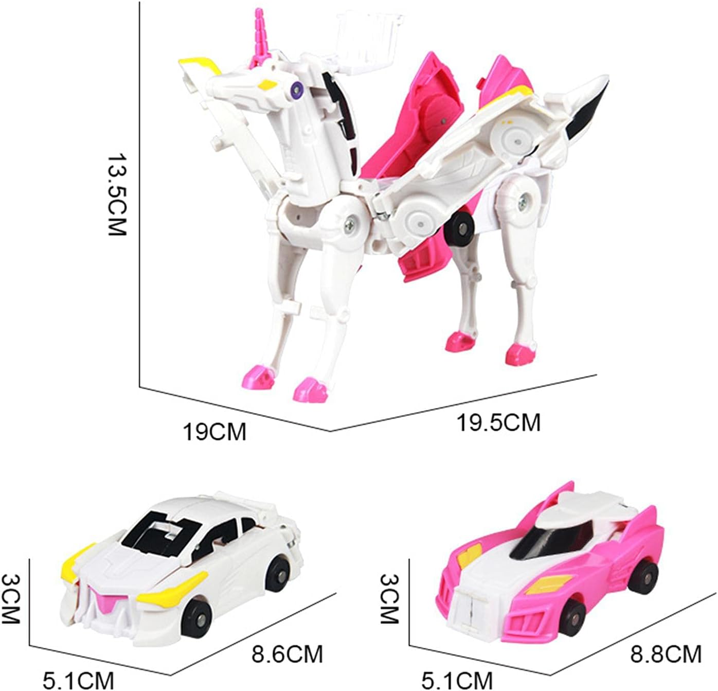 Maliben | Transformation Wonder – Unicorn Transformer Car