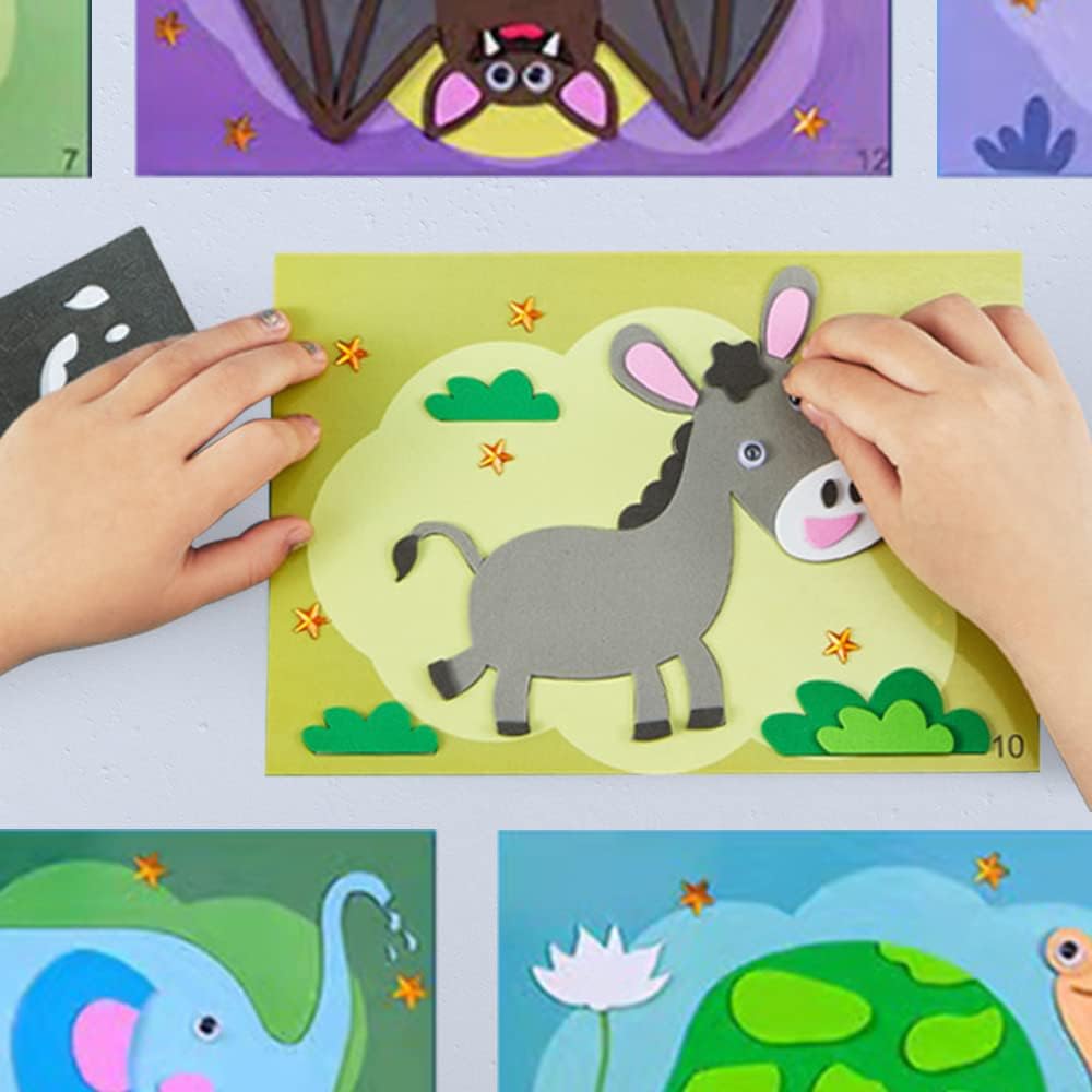 Maliben | 3d Foam Puzzle With Stickers