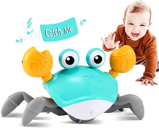 Maliben | Enchanting Crawling Crab - Explore The World With The Enchanting Crawling Playmate