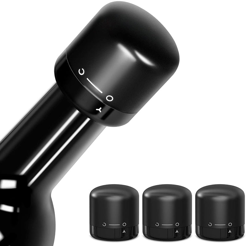 Maliben | Reusable leak-proof silicone sealing cap for champagne and wine bottles