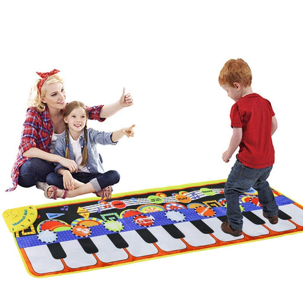 Maliben | Melodistep | Playfully Discovering - Musical Play Mat For Babies And Toddlers