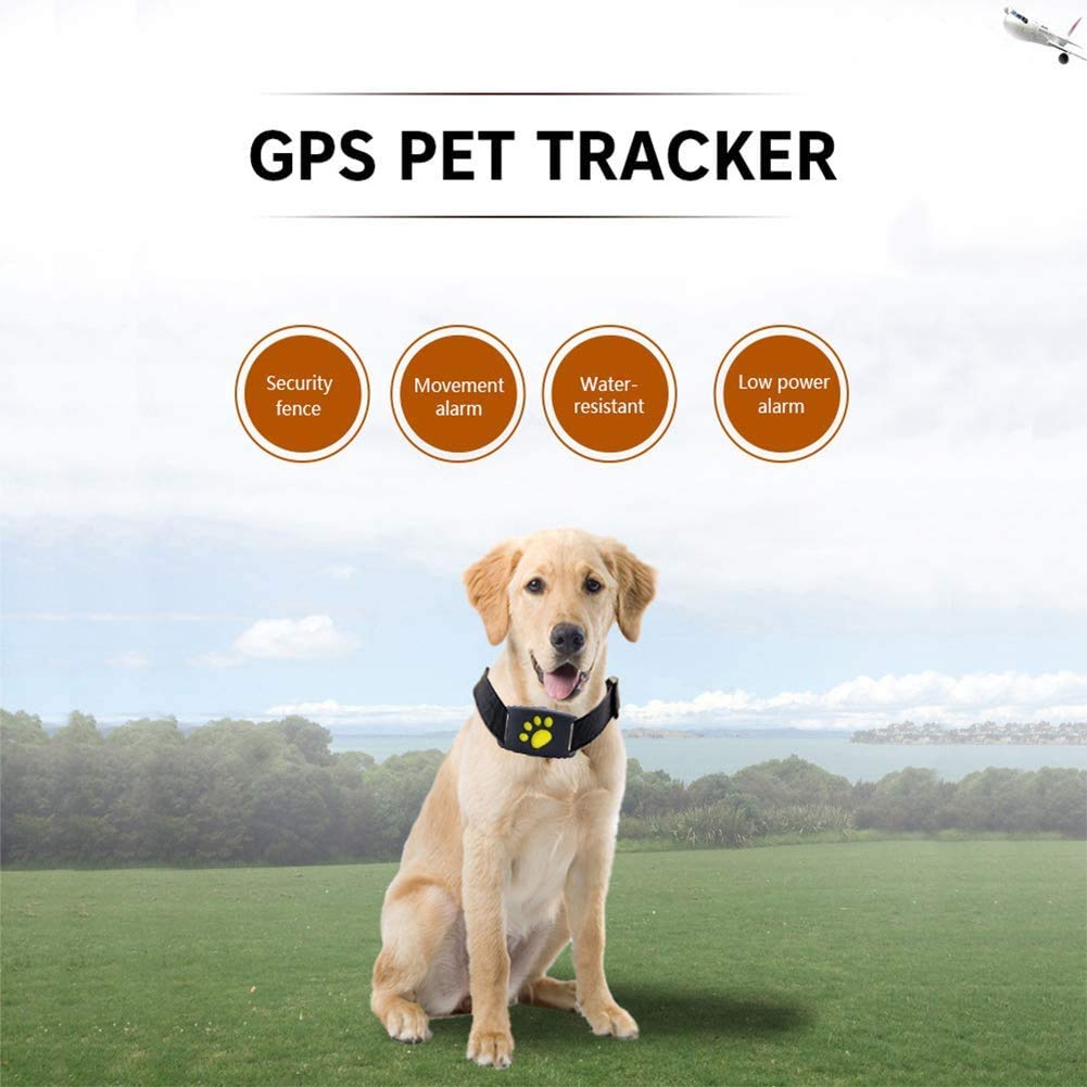 Maliben Smart GPS Pet Collar with Real-Time Tracking, Geo-Fence Alerts & Sleep Mode...
