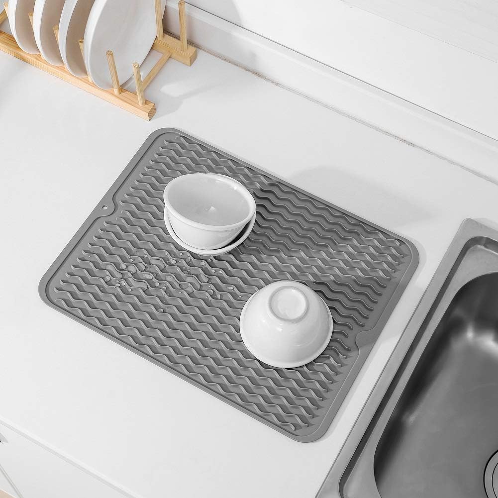 Maliben | Küchenwella Silicone Kitchen Mat | Heat Resistant & Non-Slip | Dish Mat, RefrigeraTor & Drawer Liner | Bpa-Free & Easy to Clean