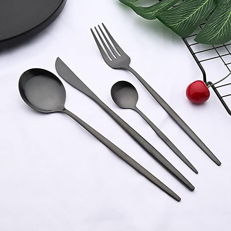 Maliben | Luxury Stainless Steel Cutlery Set: Stylish Dining For Every Occasion