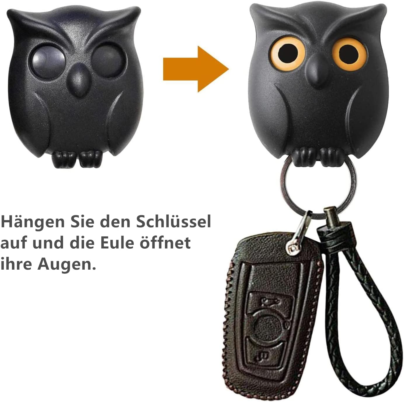 Maliben | Owl Shape Key Holder
