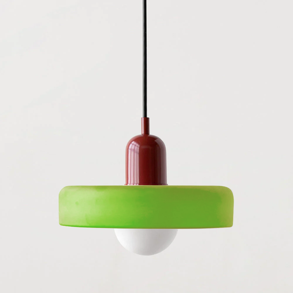 Maliben | Colored Glass Pendant Lamp - Baulume