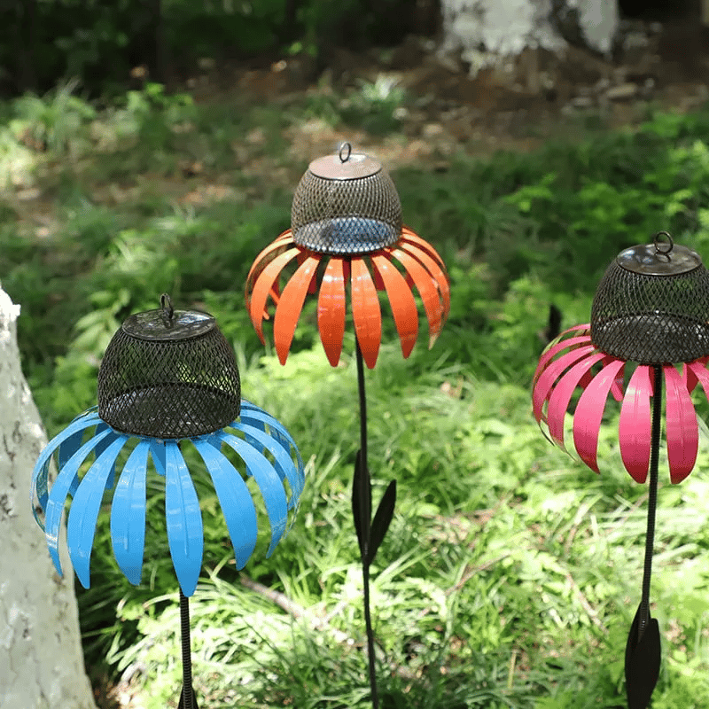 MAliben | Floranest Bird Feeder | Enjoy Free Coneflowers For a Colorful Garden
