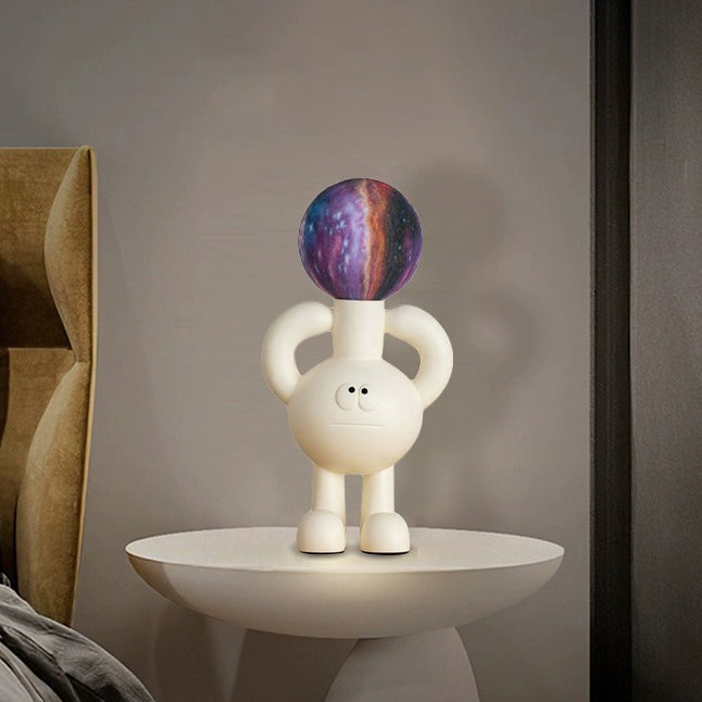 Maliben | Playful Table Lamp With Glass Ball - Glombra