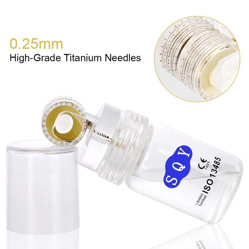 Maliben | Automatic Micro-Needle Derma Roller Derma-Roller -0.25mm Titanium Micro Needle Skin Care System