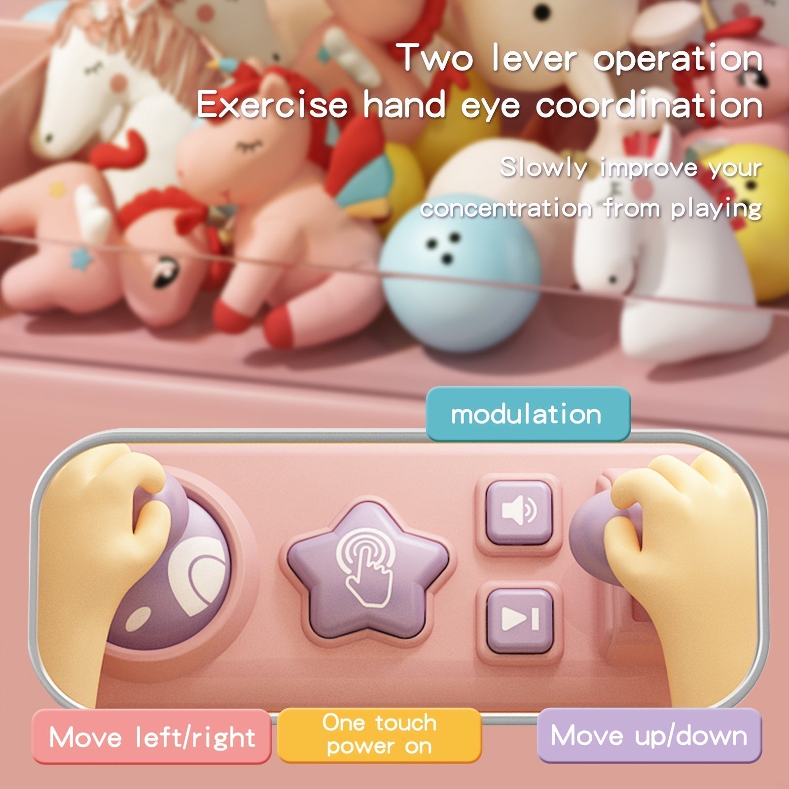 Maliben | Mini Claw Machine Clip Doll