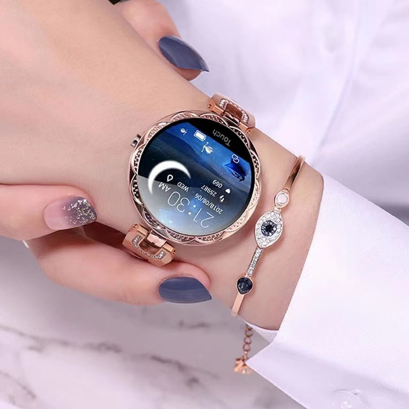 Maliben | Polsvital Women's Smartwatch – Waterproof, Health And Fitness Monitor In Stylish Design