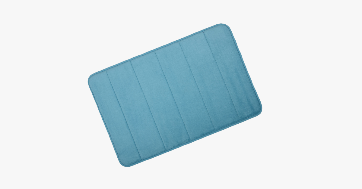 Maliben | Memory Foam Bath Mats – Say Goodbye To Accidental Slipping!