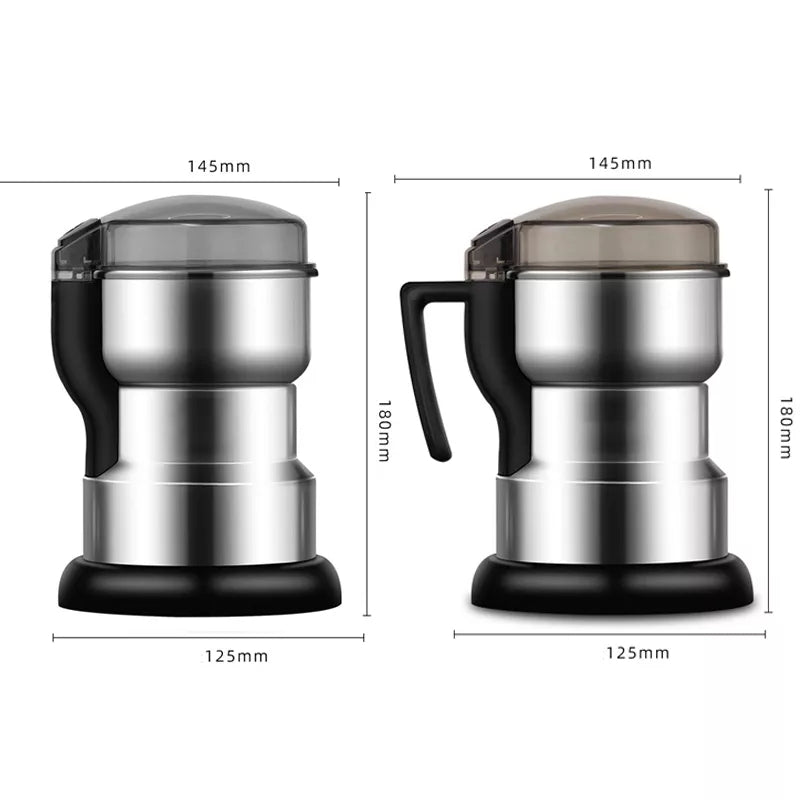 Maliben | 400W Stainless Electric Coffee Spice Grinder