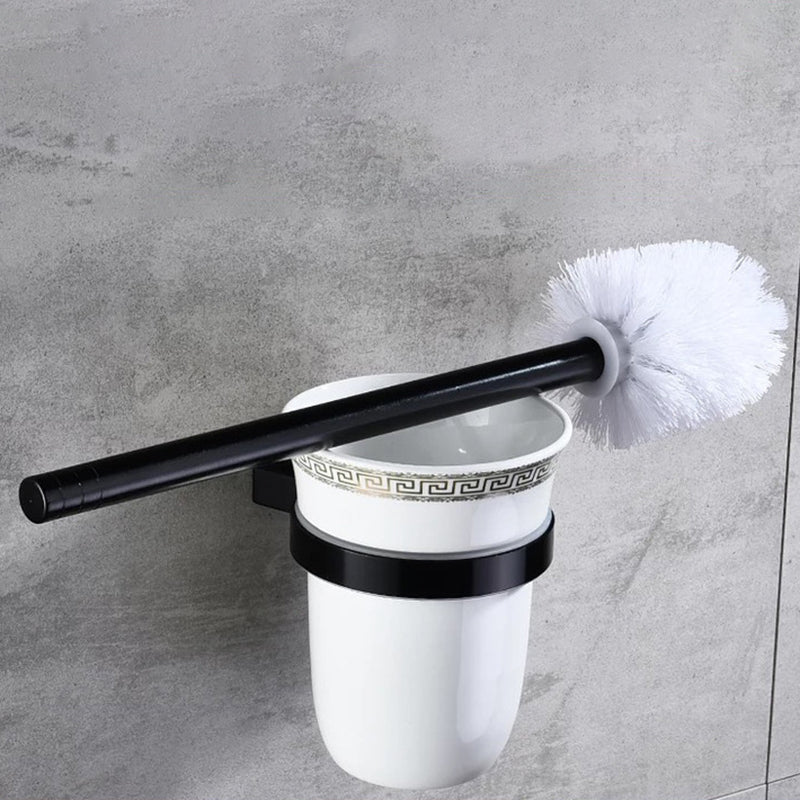 Maliben | Modern 5/6-Piece Bathroom Accessory Set With Bathroom Shelf/Robe Hooks/Towel Bar