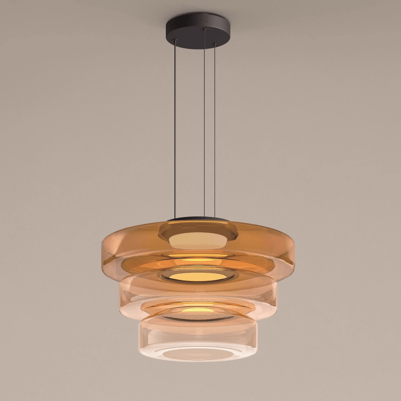 Maliben | Modern Glass Pendant Lamp In Bauhaus Style - Aurorasphere