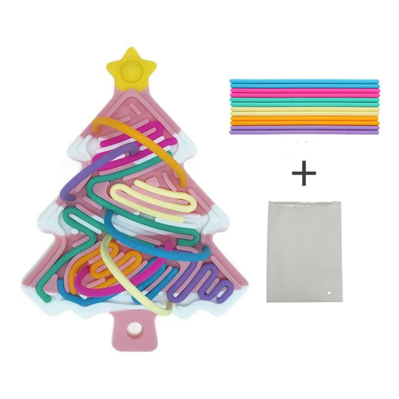Maliben | Silicone Stress Reliever Christmas Tree – Compact And Fun For The Christmas Time
