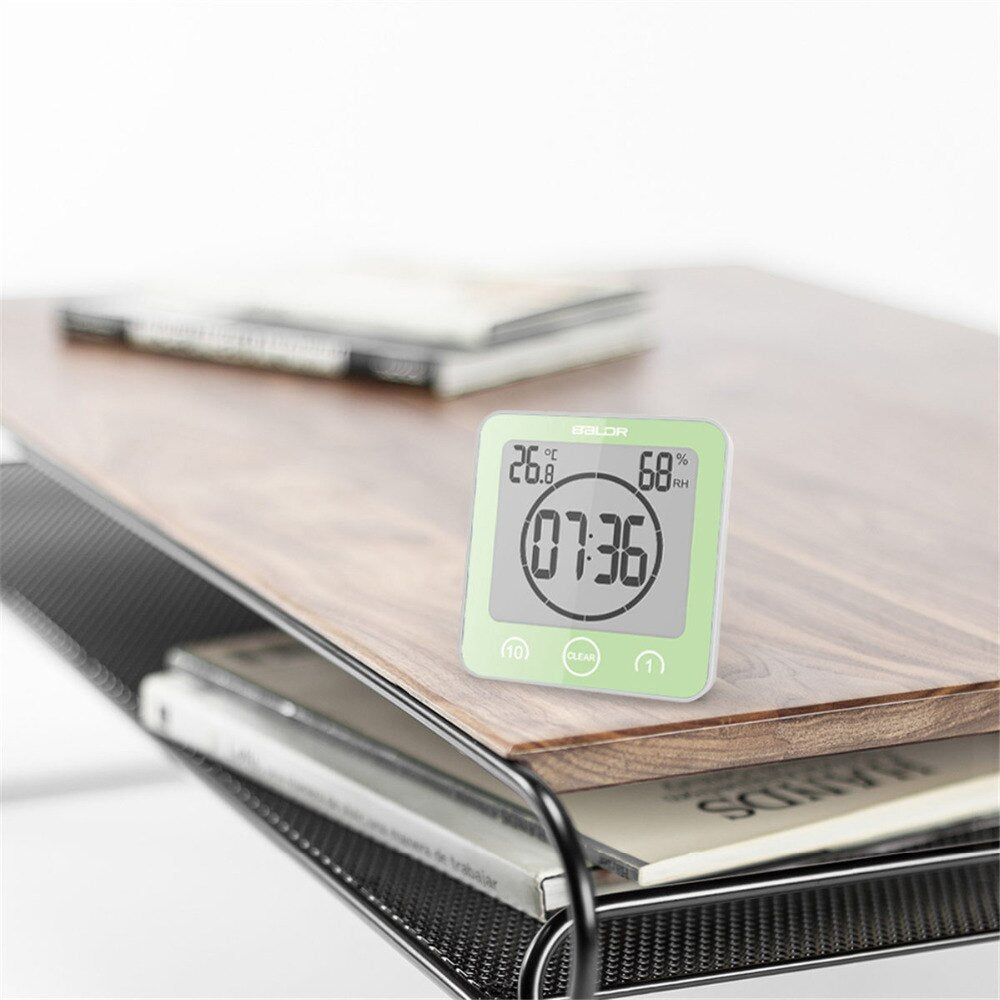 Maliben | Waterproof Shower Clock - Always on time, even in the bathroom!