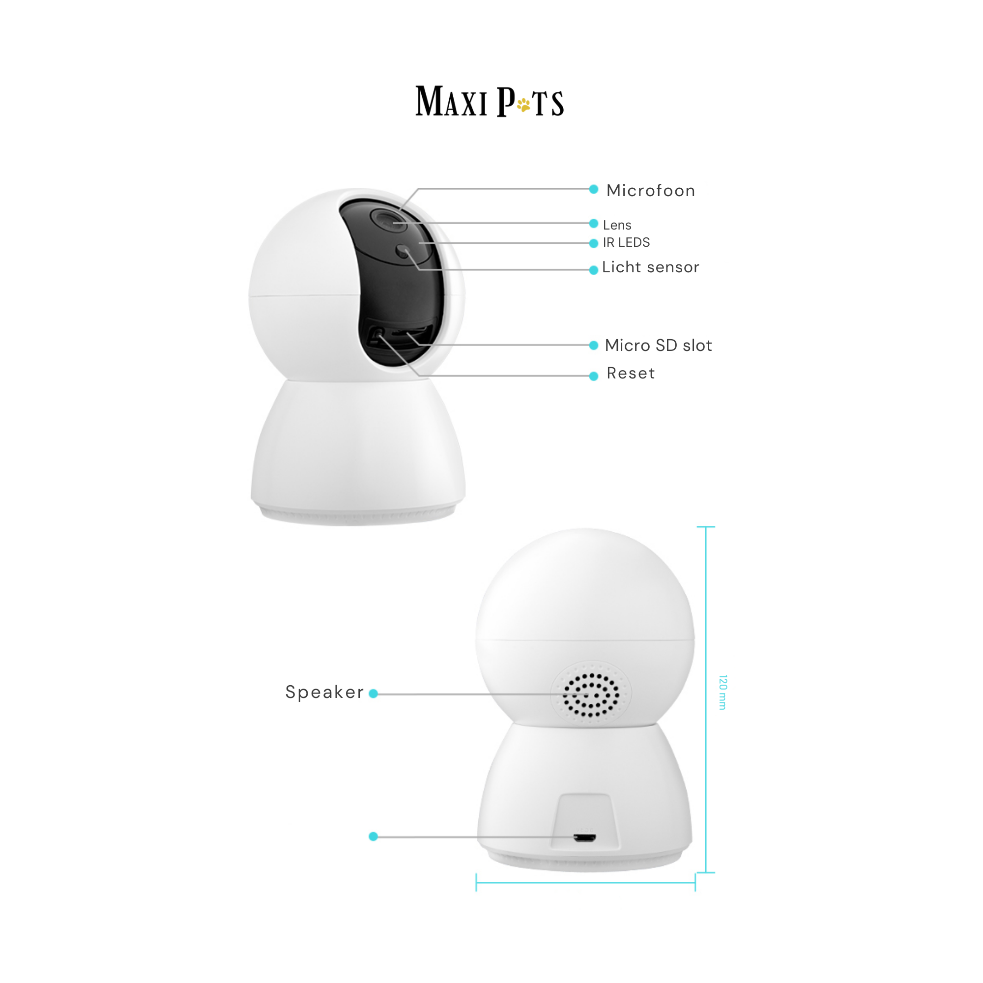 Maliben | Premiumpets Smart Camera - Stay Connected With Your Pet