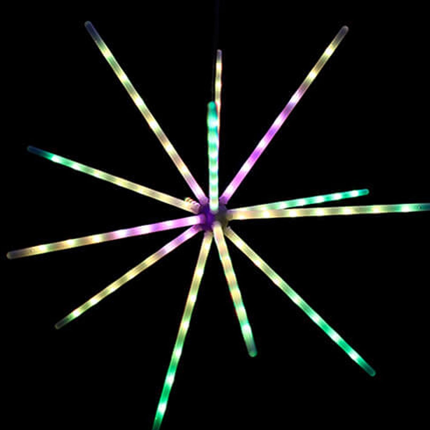 Maliben | Creative Rgb Illusion Windmill Fireworks Led String Lights