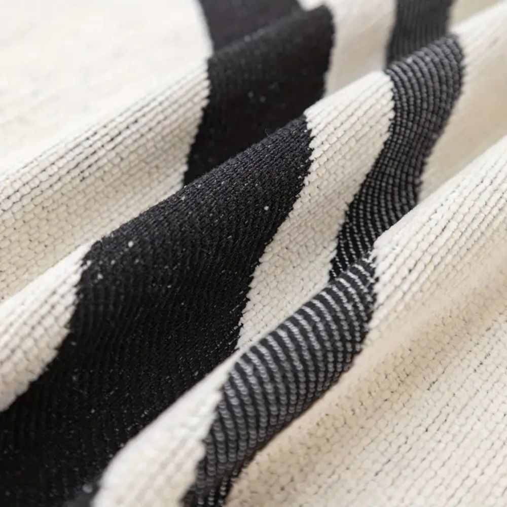 Maliben | Wave Lines Chenille Sofa Covers