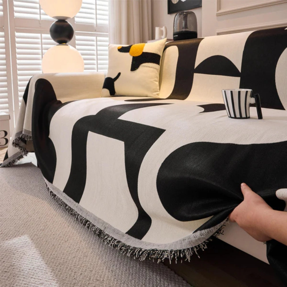 Maliben | Harper Luxe Chenille Sofa Cover