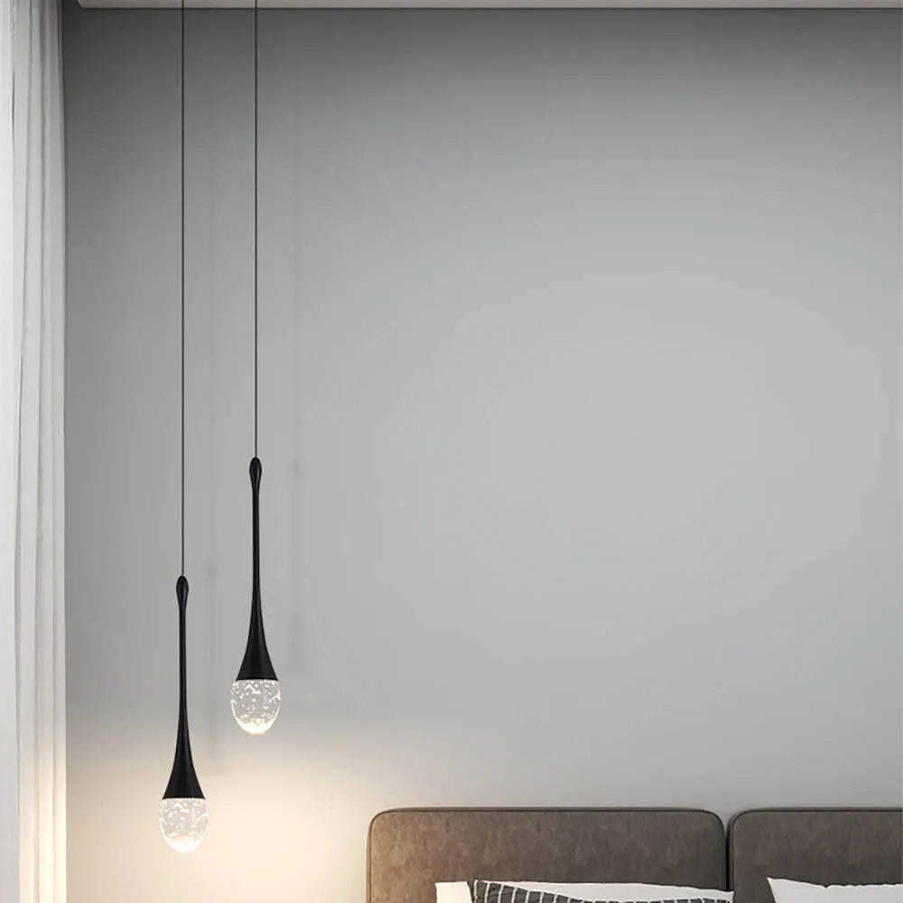 Maliben | Glass Pendant Lamp With Warm Light Glow - Vetra