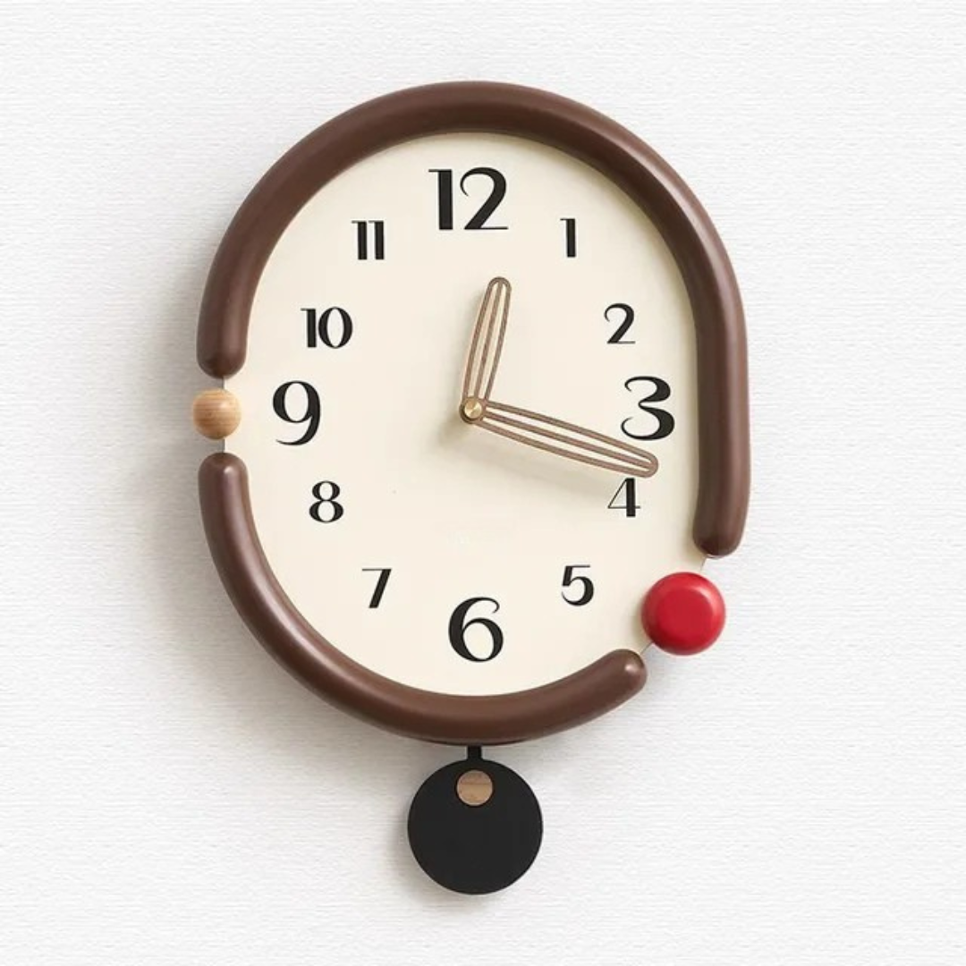 Maliben Luxury Wall Clock — Minimalist, Silent Movement
