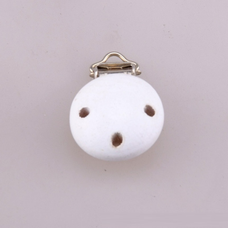 Maliben | Wooden Clip For Baby Accessories With Metal Closure For Diy Baby Accessories
