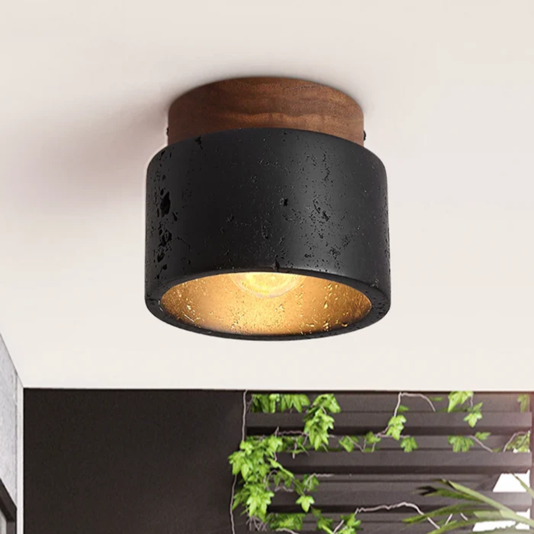 Maliben | Ceiling Lamp With Stone Look