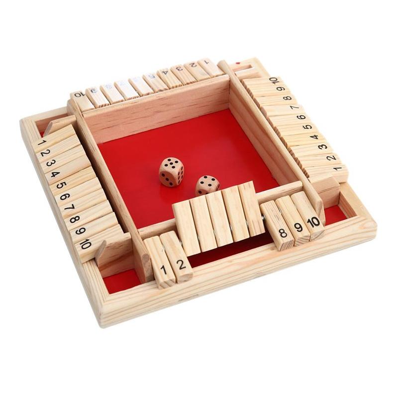 Maliben | "Shut The Box" Game – Fun Table Math Game For Adults And Children